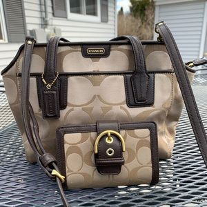 COACH BAG AND WALLET SET 🤎